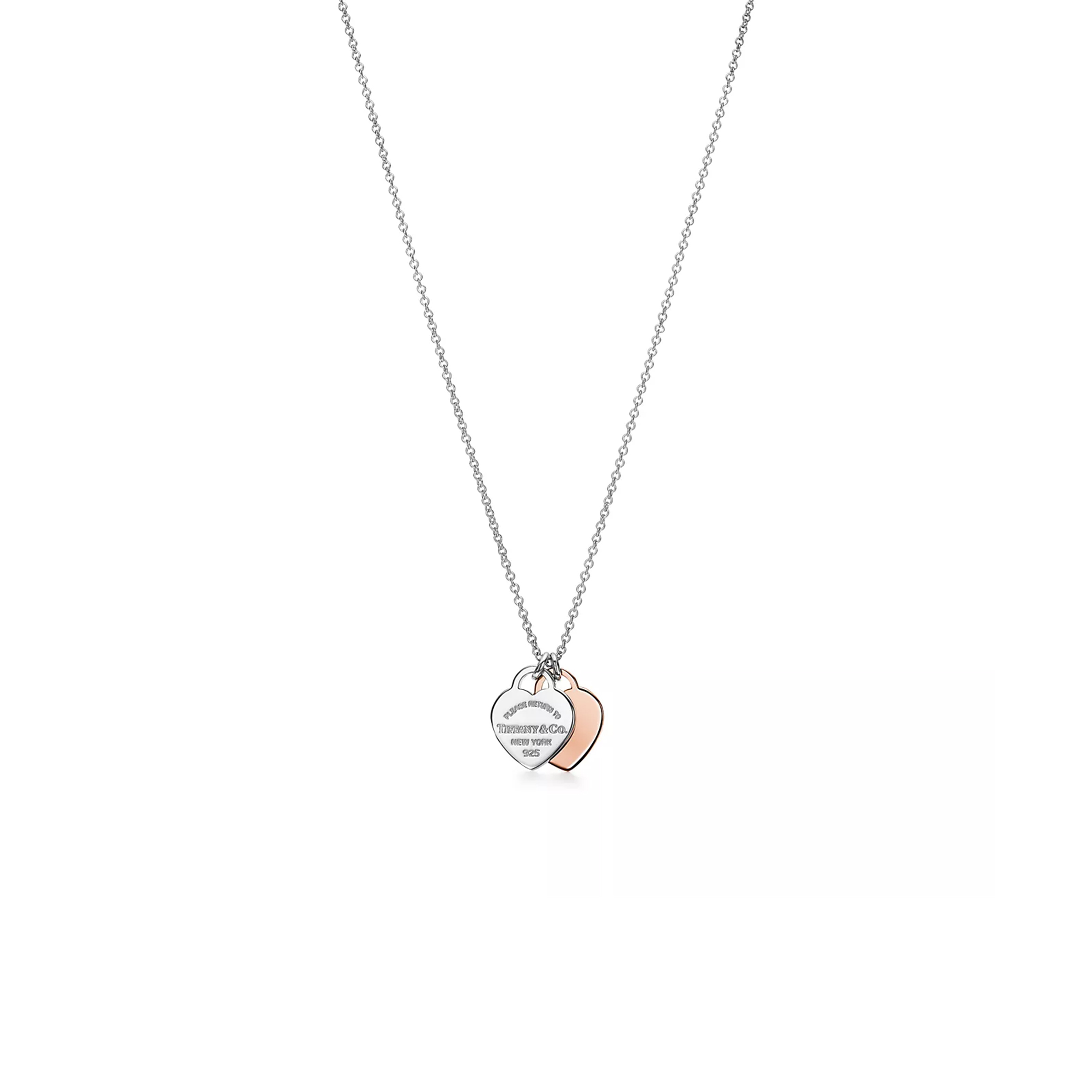 TIFFANY RETURN TO TIFFANY® DOUBLE HEART TAG PENDANT 69684009